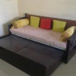 Sofa cum bed wood Online Furniture Stores, Beds For Sale, Sofa Design, Sofa