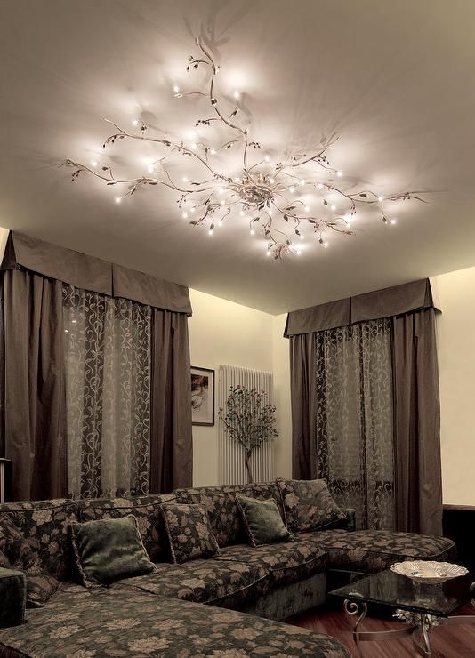 Mesmerize your guests with these gold contemporary style ceiling lamps that  will add a distinct touch to any room.