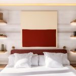 Bedroom Design Idea – Replace A Bedside Table And Lamp With Floating Shelves  And Hidden Lighting