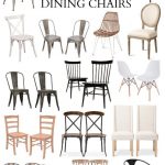 A roundup of the best farmhouse dining chairs to make a statement around  your farmhouse dining table, all within budget!