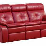 Red Leather Reclining Sofa And Loveseat