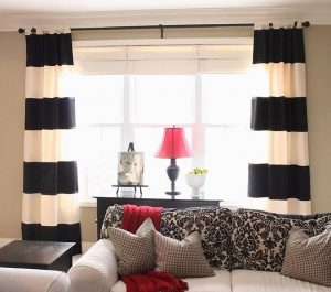 Wide array in Black And White Curtains | Drapery Room Ideas