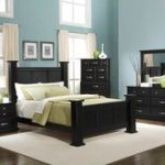 Bold Black Bedroom Furniture with Other Hues Mixture : Charming Blue Black  Bedroom Furniture Hard Wood