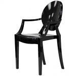 Amazon.com - Modway Philippe Starck Style Louis Ghost Chair, Black