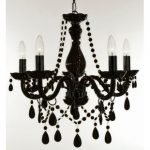 Holton 5-Light Black Candle Style Chandelier