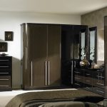 Create an exotic look to your bedroom with high gloss bedroom furniture