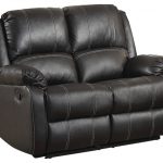 Black Leather Recliner Loveseat - Contemporary - Loveseats - by Titanic  Furniture Inc.
