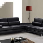 Your bookmark products. Tango Modern Black Leather Sectional Sofa