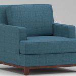 Light Blue Armchair | 3D model