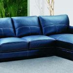 navy blue style leather couch sofa picture