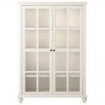 Home Decorators Collection Hamilton Polar White Glass Door Bookcase-9787300410  - The Home Depot