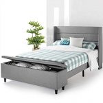 Amazon.com: Mellow Modern Upholstered Platform Beds with Headboard
