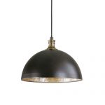 Uttermost Placuna Bronze With Antique Brass One Light Pendant 22028