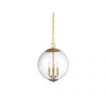 Brass Antique Satin Pendant Lighting Free Shipping | Bellacor