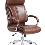 Ergonomic style and Vintage High Back leather office chair brown leather  chair - Orlando Office Furniture