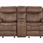 Knoxville Reclining Loveseat – Brown