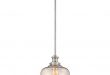Millennium Lighting Brushed Nickel One Light 11 In Pendant With