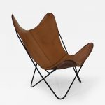 Hardoy Leather Butterfly Chair