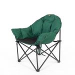 Faulkner 52286 Big Dog Bucket Camping Chair - Green