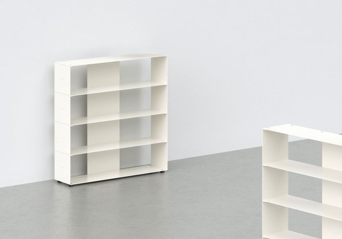 Cd storage W60 H60 D15 cm - 4 shelves