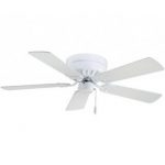 Low-Profile & Hugger Ceiling Fans Without Light Kits Included are