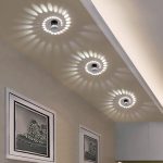 2019 Modern LED Ceiling Light 3W RGB Wall Sconce For Art Gallery Decoration  Front Balcony Lamp Porch Light Corridors Fixture From Alluring, $33.37 |  DHgate.