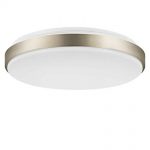 15 Inch Equivalent 160W Flush Mount LED Ceiling Light，LVWIT 22W Dimmable  3000K Soft White