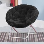 Saucer Chair for Kids, Teens Saucer Chair, Black Game Room Chair