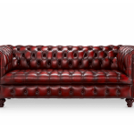 4 Seater Chesterfield Sofa Button Base