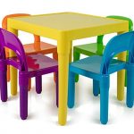 Kids Table and Chairs Set - Toddler Activity Chair Best for Toddlers Lego,  Reading,