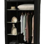 Homebi Clothes Closet Portable Wardrobe Durable Clothes Storage Non-Woven  Fabric Wardrobe Storage Organizer with