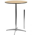 Flash Furniture 30' Round Wood Cocktail Table with 30'