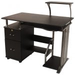 Comfort Products Inc. - Rothmin Computer Desk - Black - Larger Front