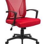 Furmax Office Chair Mid Back Swivel Lumbar Support Desk Chair, Computer  Ergonomic Mesh Chair with