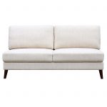 Barton Modern Armless Sofa; Barton Modern Armless Sofa