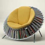 Sunflower Chair, An Ingenious Chair With Integrated Bookcase