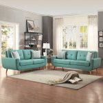 Deryn Teal Sofa Set in Portland OR and Vancouver WA
