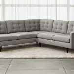 Petrie 2-Piece Corner Midcentury Sectional Sofa + Reviews | Crate and Barrel