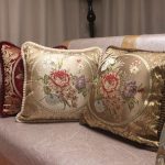 CURCYA European Style Jacquard Elegant Floral Decorative Cushion Covers for  Sofa / Classic Throw Pillow Covers New House Gifts