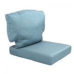 Charlottetown Washed Blue Replacement Outdoor Chair Cushion