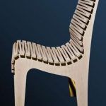 Zig Zag Chair by Randy Weersing Maple Plywood, Cool Chairs, Joinery,  Plywood Chair