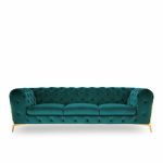 Regina Dark Green Sofa Set