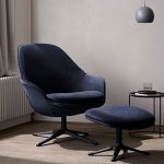 Adelaide designer living chair - blue