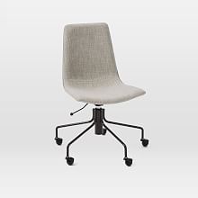 Slope Upholstered Swivel Office Chair