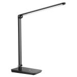 Dimmable LED Desk Lamp, 7-Level Brightness, 3 Modes, Touch Sensitive  Control, Folding Bedroom Reading Lamps