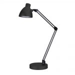 Black LED Energy-Efficient Desk Lamp