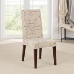 Stretch Pen Pal Short Dining Chair Slipcover