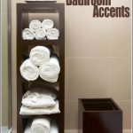 Uptown Classic Wooden Block Style Towel Shelves