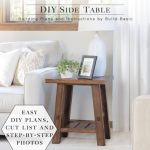 DIY Side Table. 15 Clever DIY End Table Ideas