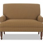 Teasdale Leigh Cafe Stationary Fabric Loveseat,Klaussner Home Furnishings